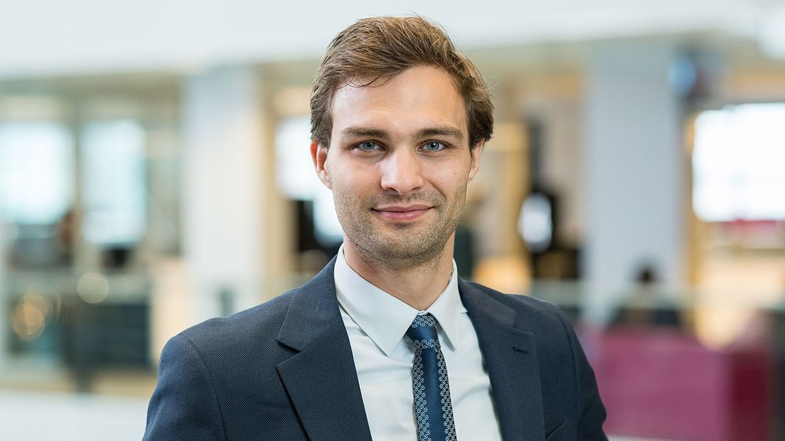 Maarten van Ooijen in zijn tijd als wethouder in Utrecht