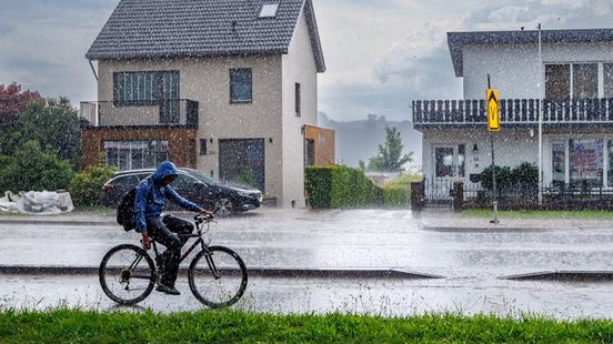 Opnieuw kans op stevige onweersbuien in middag en avond Nieuws