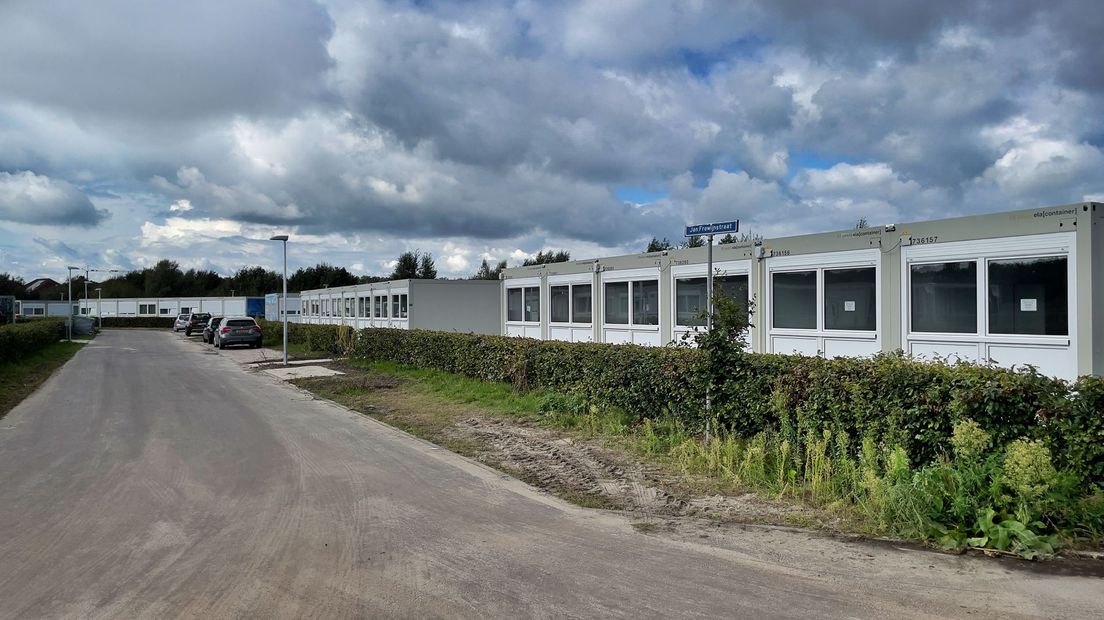 De opvanglocatie voor Oekraïense vluchtelingen op de Ossehaar biedt plek aan 120 bewoners
