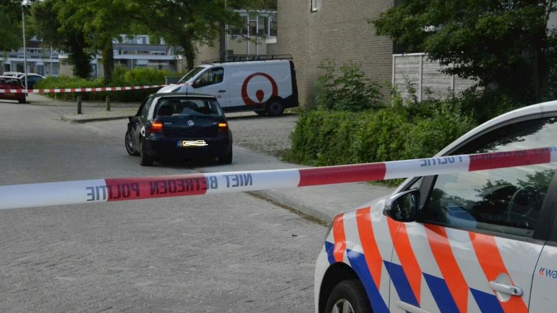 Auto klemgereden, inzittenden mishandeld