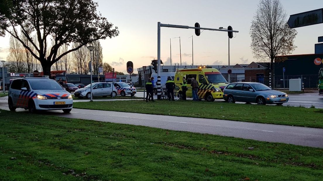 Fietsster gewond in Enschede