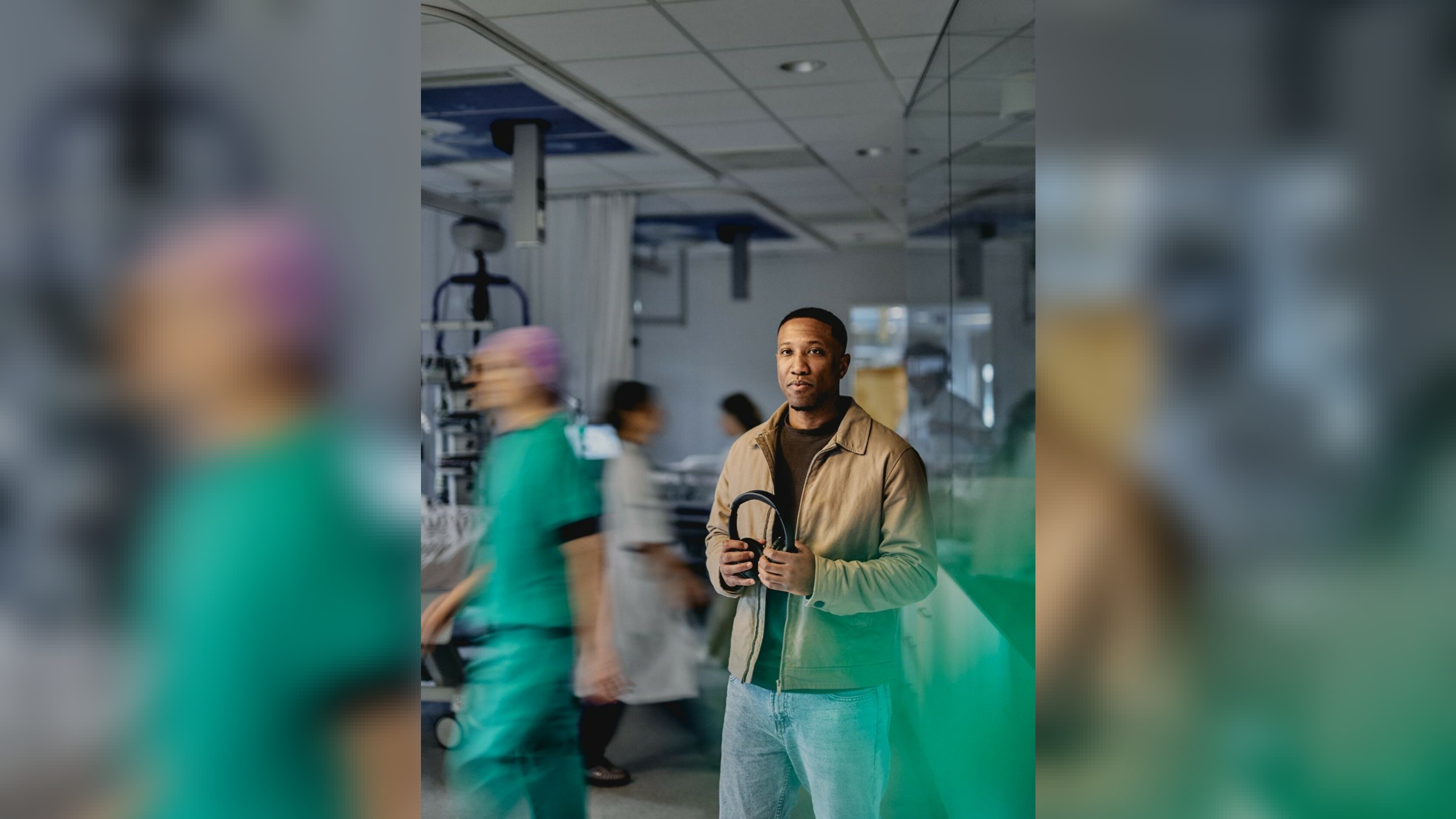 Peergroup speelt in UMCG: 'Liften worden longen, gangen worden aderen'