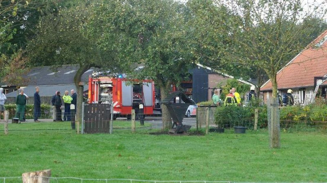Brandje in woonzorgboerderij Hengelo
