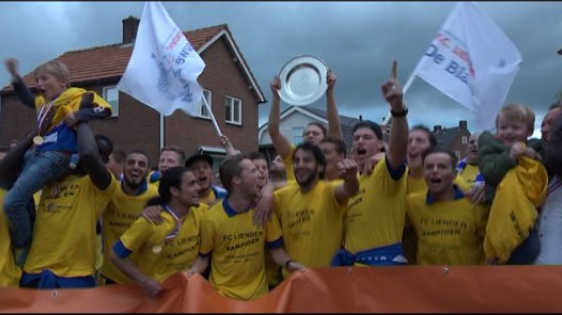 FC Lienden wint eerste duel om kampioenschap Topklasse