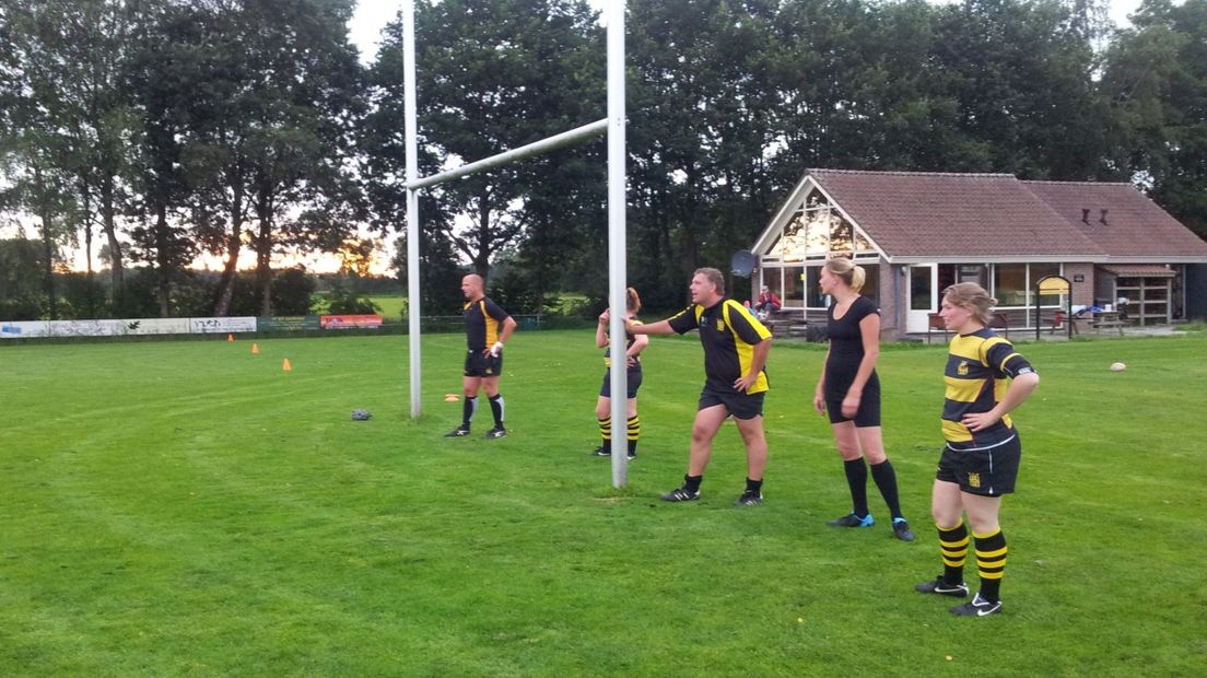 Rugbyclub Dwingeloo (Rechten: archief RTV Drenthe)
