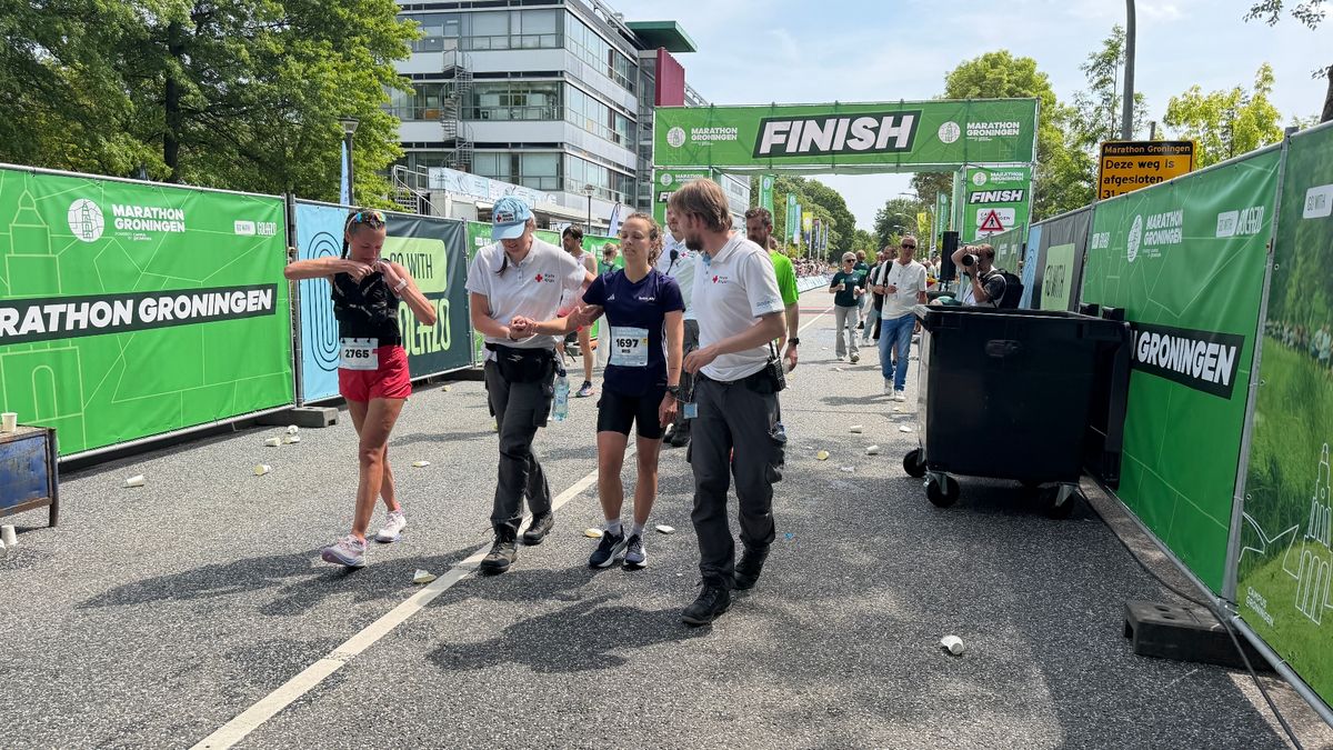 Meerdere lopers onwel tijdens Marathon Groningen, situatie stabiel volgens Veiligheidsregio