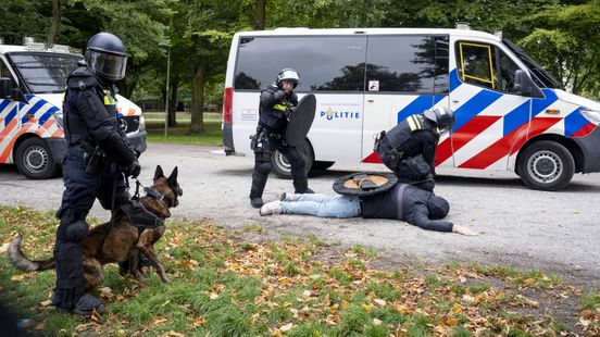 Alle 24 verdachten rellen Malieveld Den Haag vrijgelaten Home
