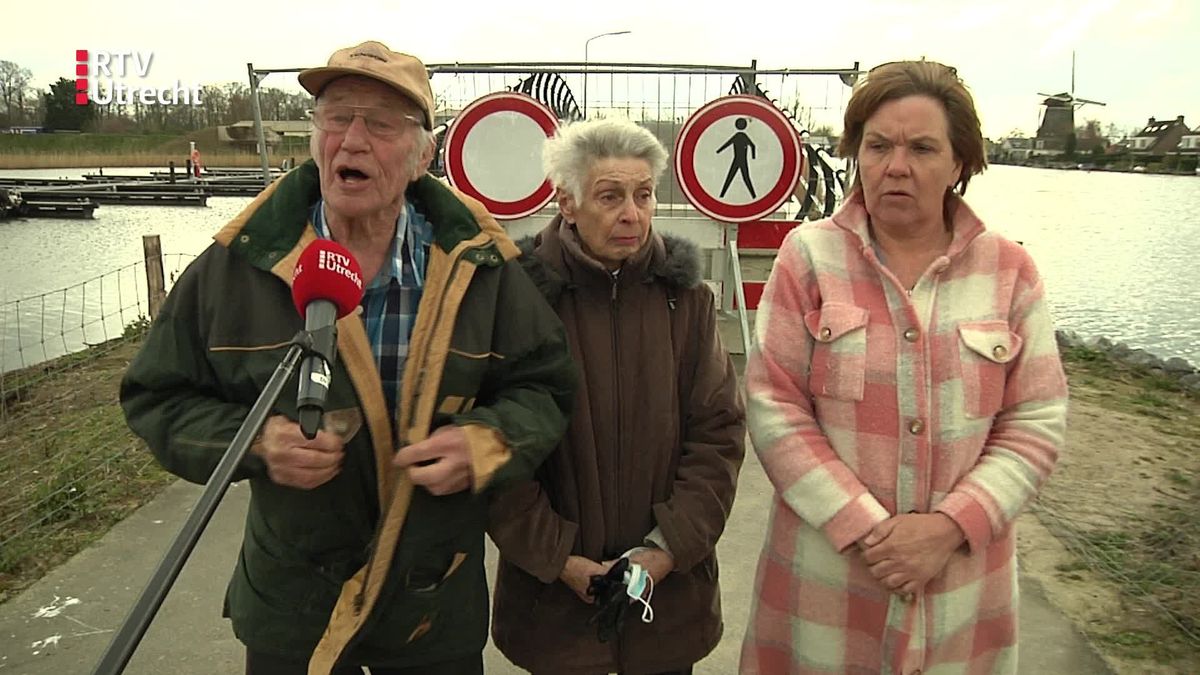 Een brug in Vreeland is al 8 maanden afgesloten