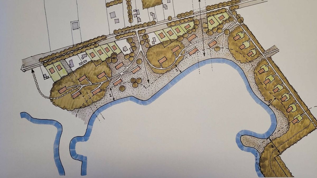 Plan voor 34 woningen bij zandgat Emmerschans: 'Ik had hier misschien wel willen wonen'