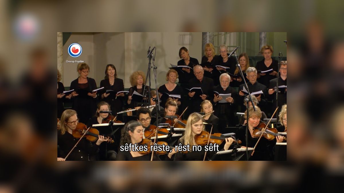 Omrop TIP: De Friese Matthäus Passion op radio en tv - Omrop Fryslân