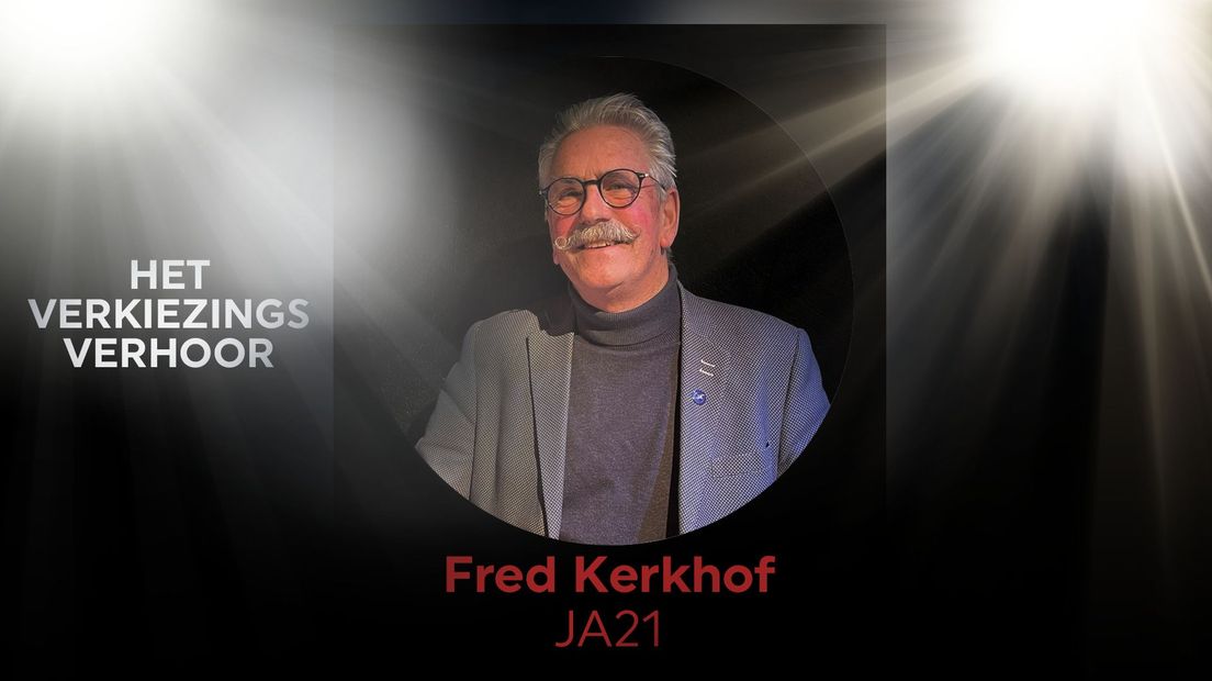 Fred Kerkhof, lijsttrekker JA21