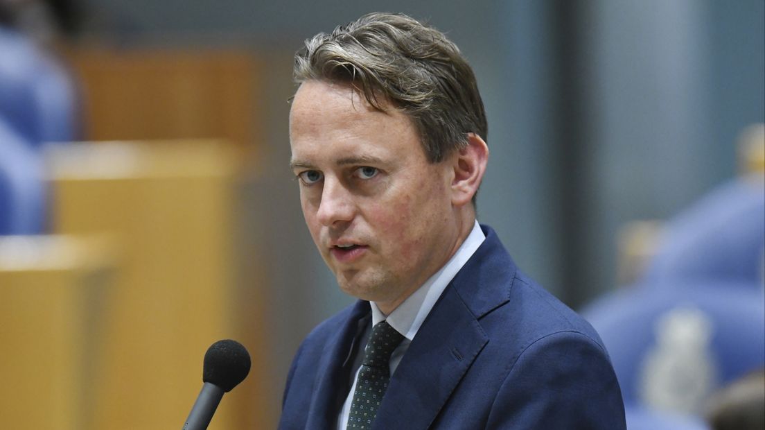 Henk Nijboer (PvdA) tijdens het vragenuurtje, eerder dit jaar