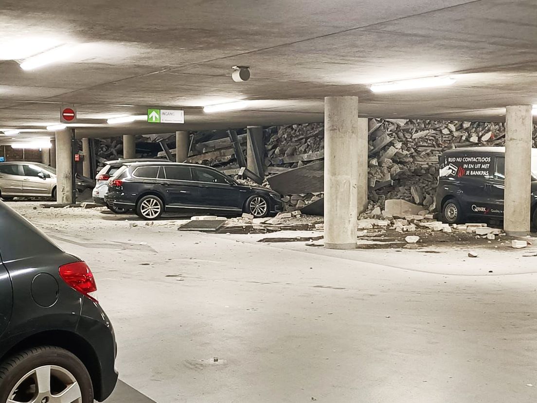 Vermoedelijk geen slachtoffers bij instorting parkeergarage St. Antonius Ziekenhuis Nieuwegein