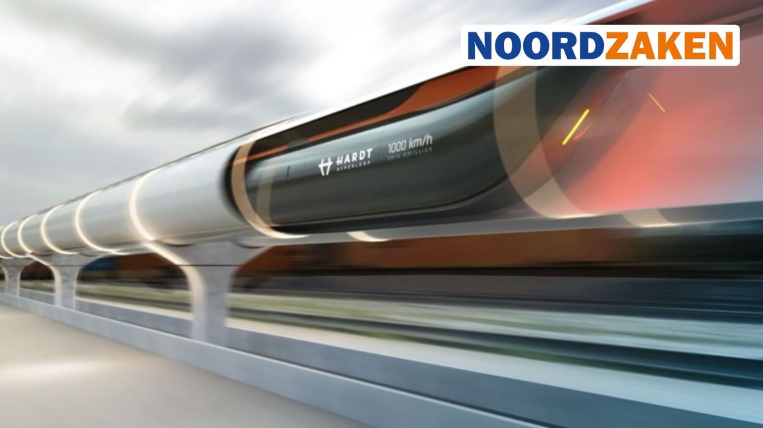 Een voorbeeld van een hyperloop