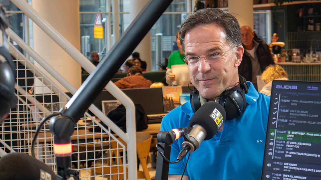 Demissionair premier Mark Rutte