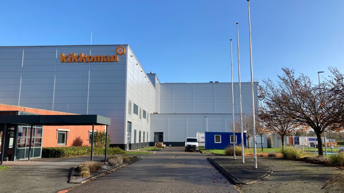 De fabriek van Kikkoman Foods Europe BV in Sappemeer