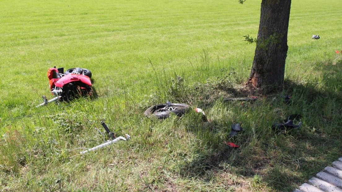 Motorrijder gewond na ongeluk bij Bathmen