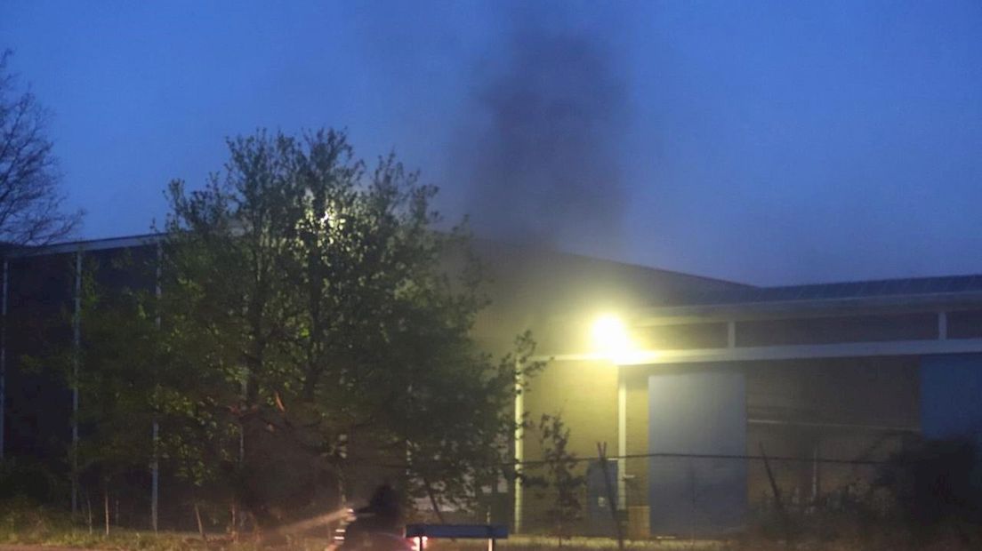 Brand bij staalbedrijf in Raalte