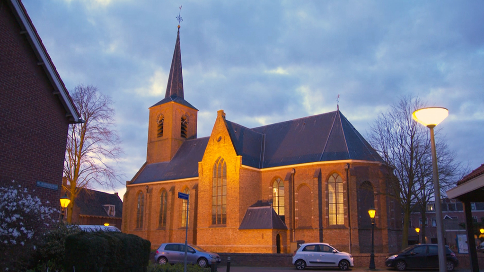 De kerk in Zwammerdam