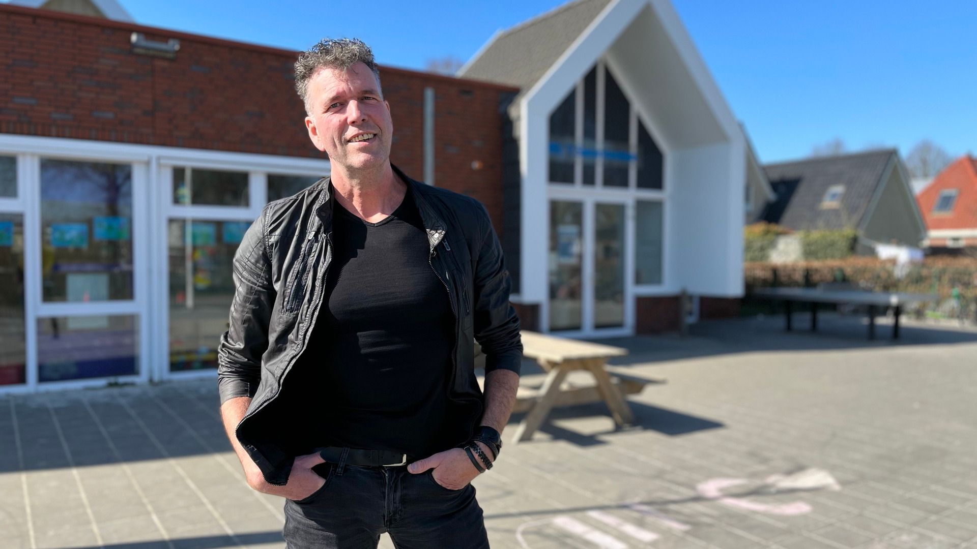 Directeur Thijmen Krikke van basisschool 't Swannestee