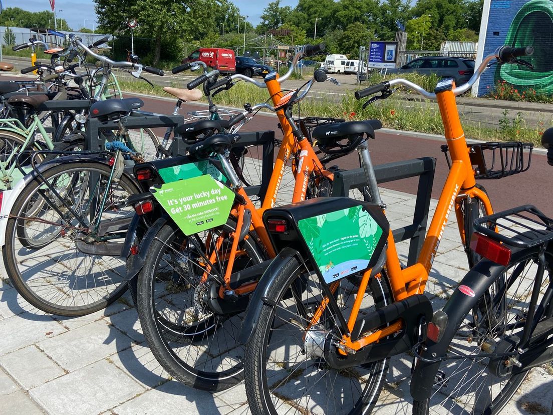 Deelfietsen voor de Fruitvis in M4H