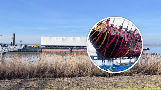 IJsselkogge na eeuwen terug op het water: op ponton onderweg naar restauratie Home
