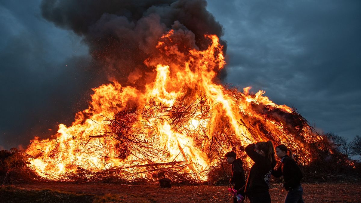 KAART: Paasvuren in Fryslân (en waar ze ooit waren)