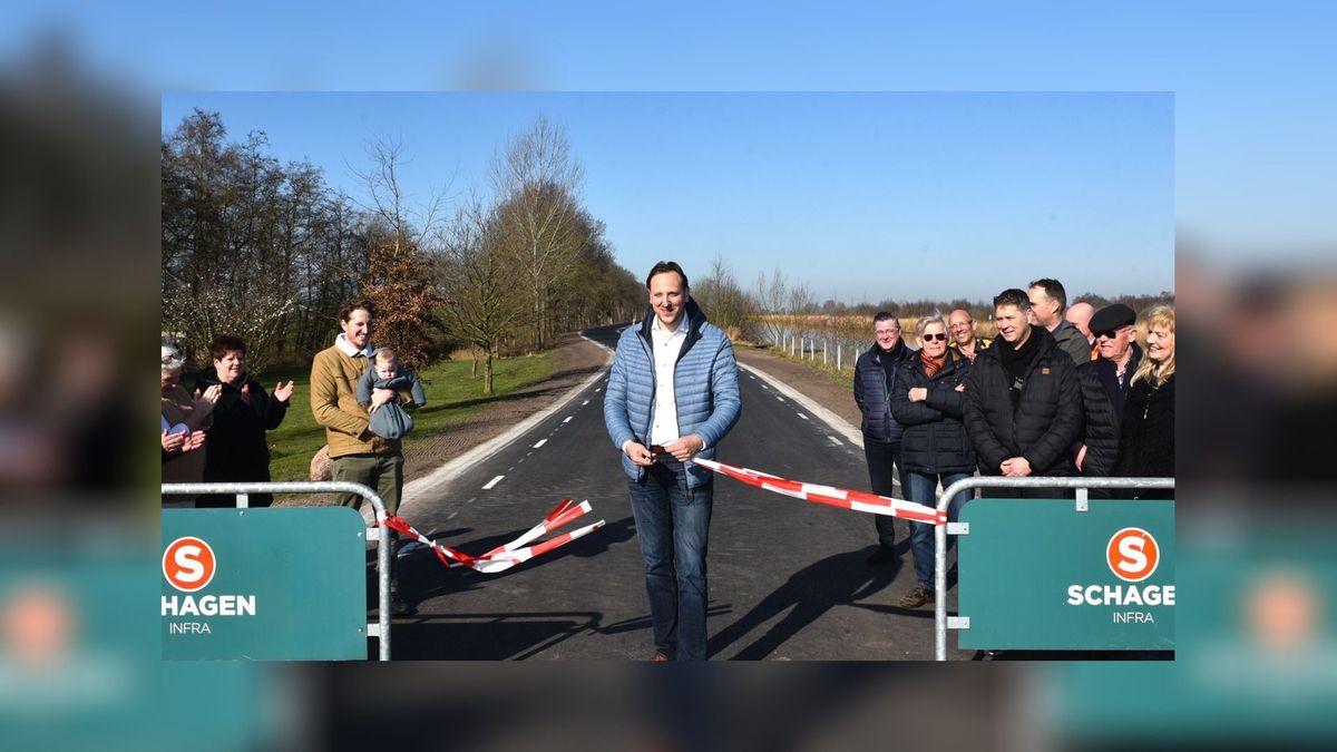 Vernieuwde Lemsterweg is klaar: 'Eftelingweg' in Langelille is weer open
