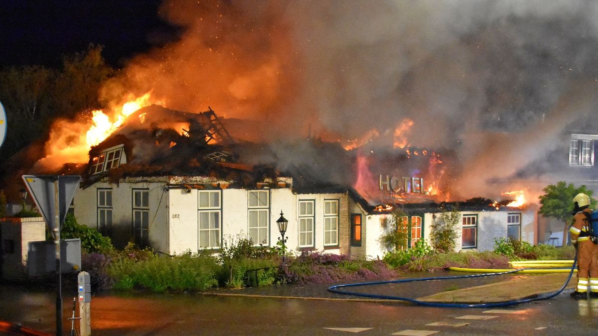 Eigenaar van in brand gestoken horecapand Wanneperveen aangehouden