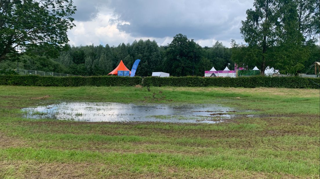 Regen en modder: vallen evenementen in het water?