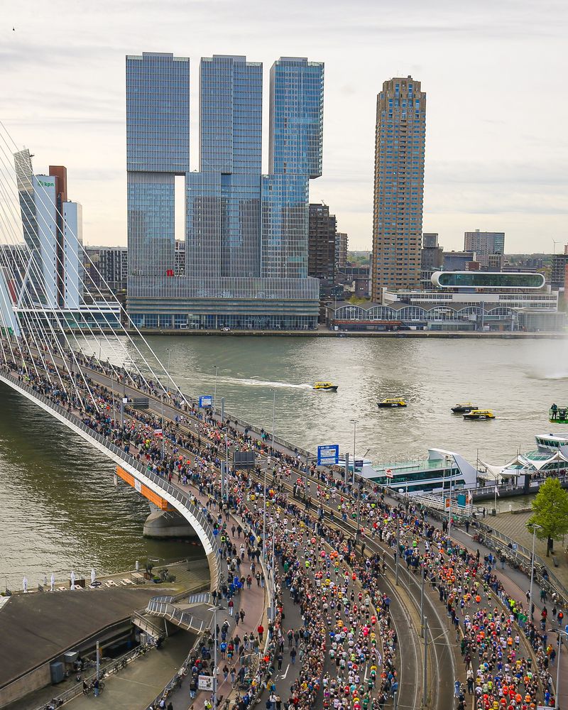 Marathon Rotterdam kan niet groeien: 'Uitbreiden is gewoon onmogelijk' -  Rijnmond