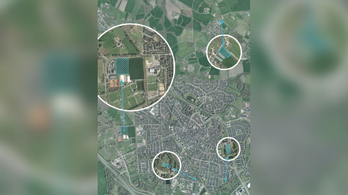 Borne wijst locaties aan voor bouw van tijdelijke woningen: 