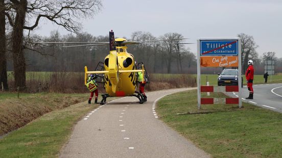 Traumahelikopter ingezet bij ernstig ongeval in Tilligte. Traumahelikopter ingezet bij ernstig ongeval in Tilligte.
