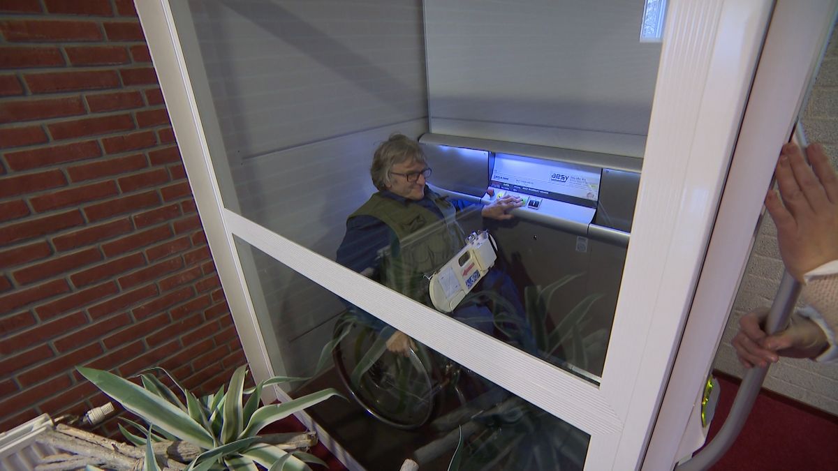 De lift schokt te veel, maar verder is het dorpshuis in Rietmolen goed toegankelijk