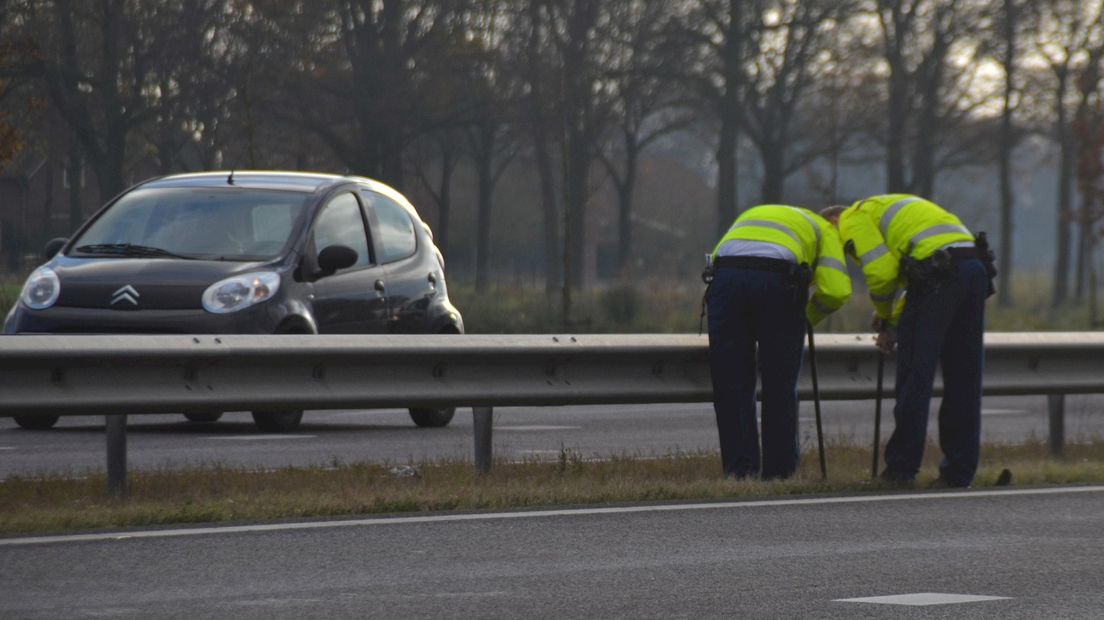 Telefoon slachtoffer verkeersongeluk N36 niet gevonden