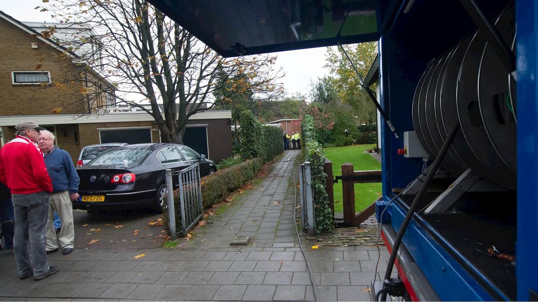 Rook kwam uit een stroomhuisje