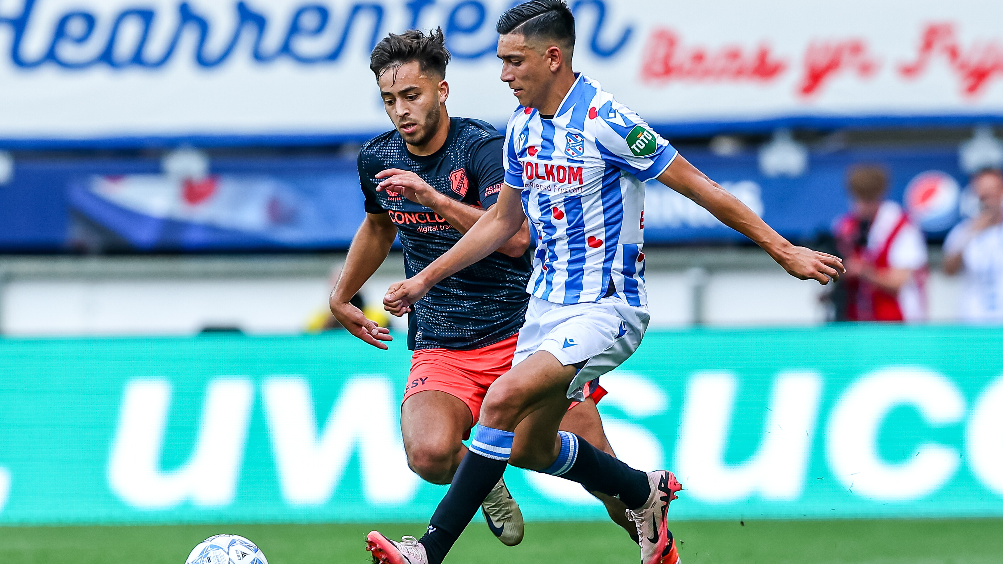 Danilo Al-Saed in actie voor sc Heerenveen