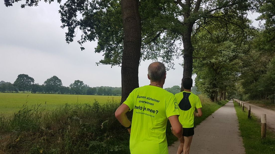De eerste kilometers zitten erop. (Rechten: Jasmijn Wijnbergen/RTV Drenthe)