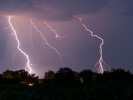 Onweer is voorbij, nu nog code geel voor warmte