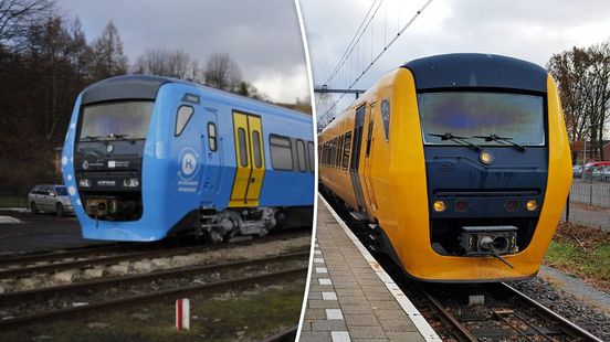 Oude gele 'boemeltreinen' uit Overijssel rijden nu op waterstof in Polen Home