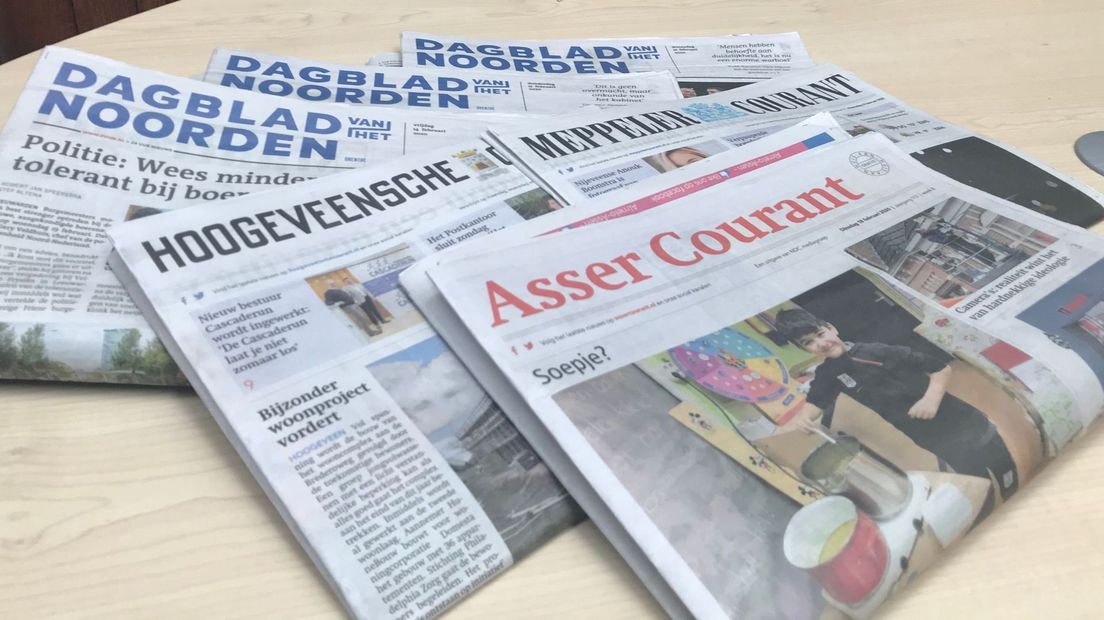 Krantengigant NDC in financieel zwaar weer (Rechten: RTV Drenthe)