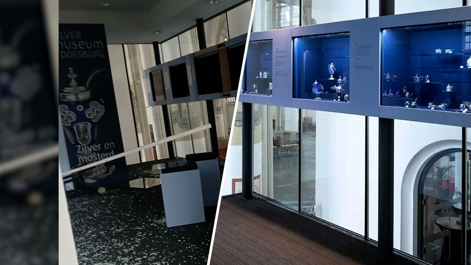 Zilvermuseum leeggeroofd: 'We hebben bijna niks meer'