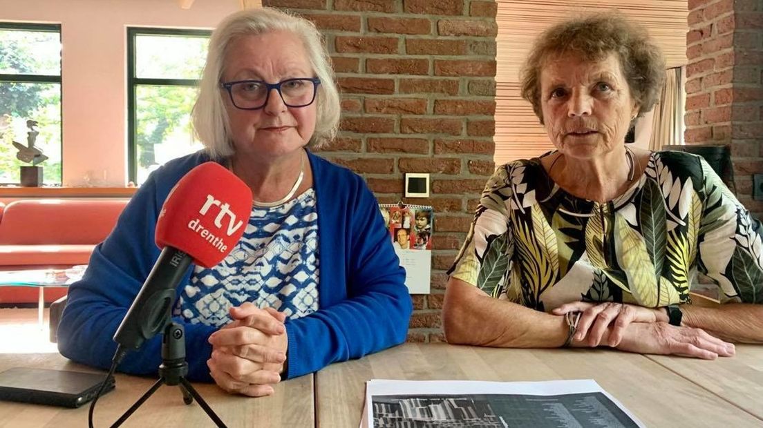 Finy Stulemeijer-Oldenburger en Frouwke Booij-Doornbos