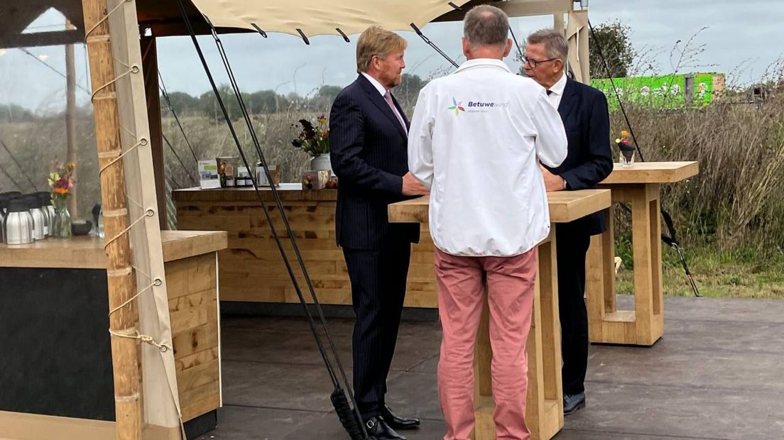 De koning is te gast in Gelderland.