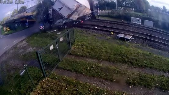 Treinongeval in Meteren gefilmd