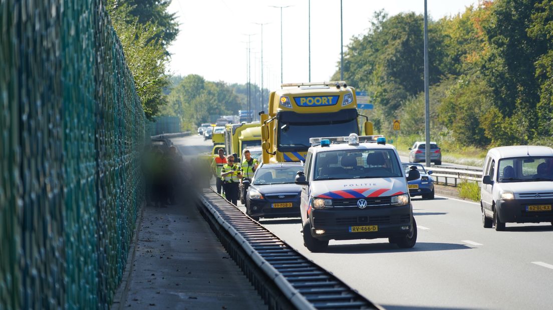 Aanrijding op de N370