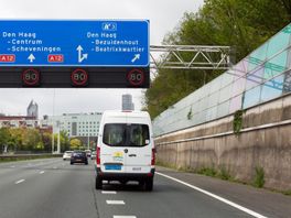 Werkzaamheden Utrechtsebaan: afrit richting Bezuidenhout en Beatrixkwartier afgesloten