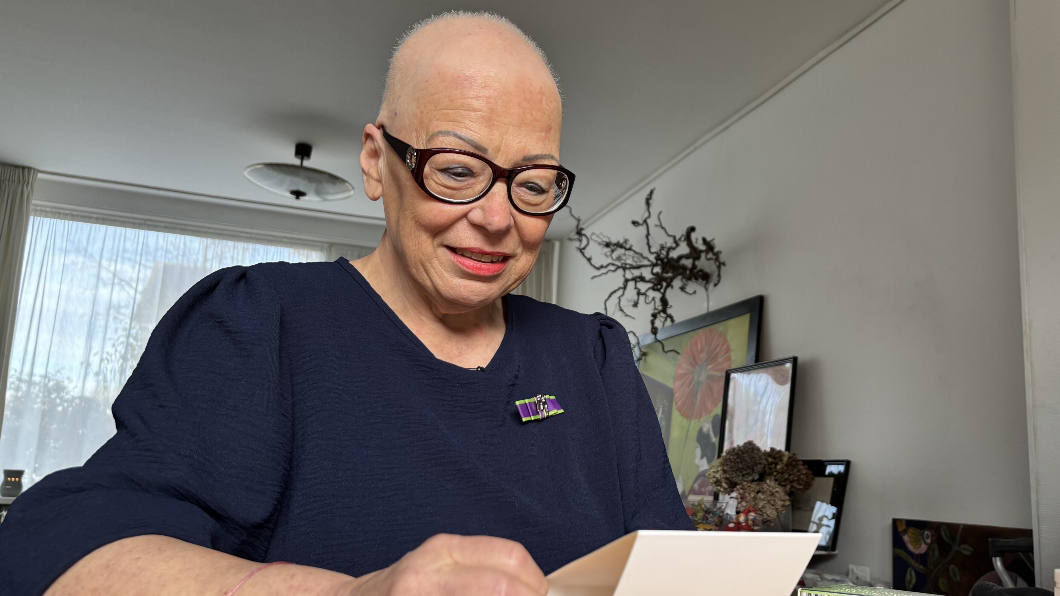 Anita de Groot is al hast 25 jier mantelsoarger foar har man George