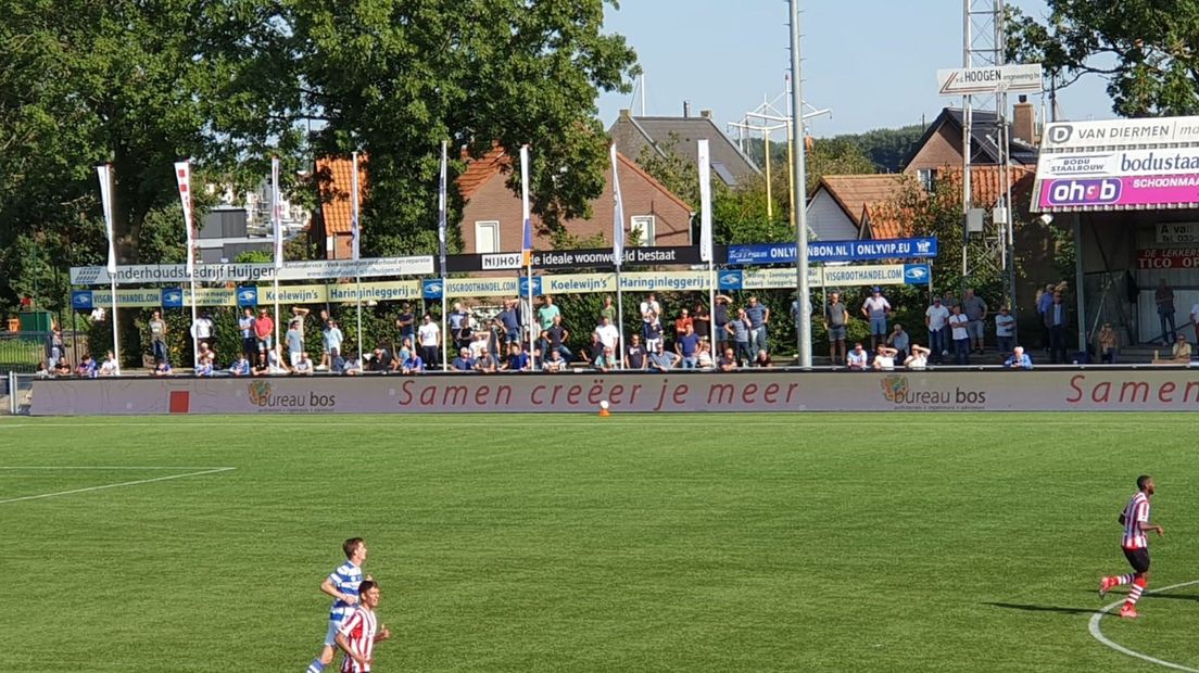 Het blauwe publiek van Spakenburg