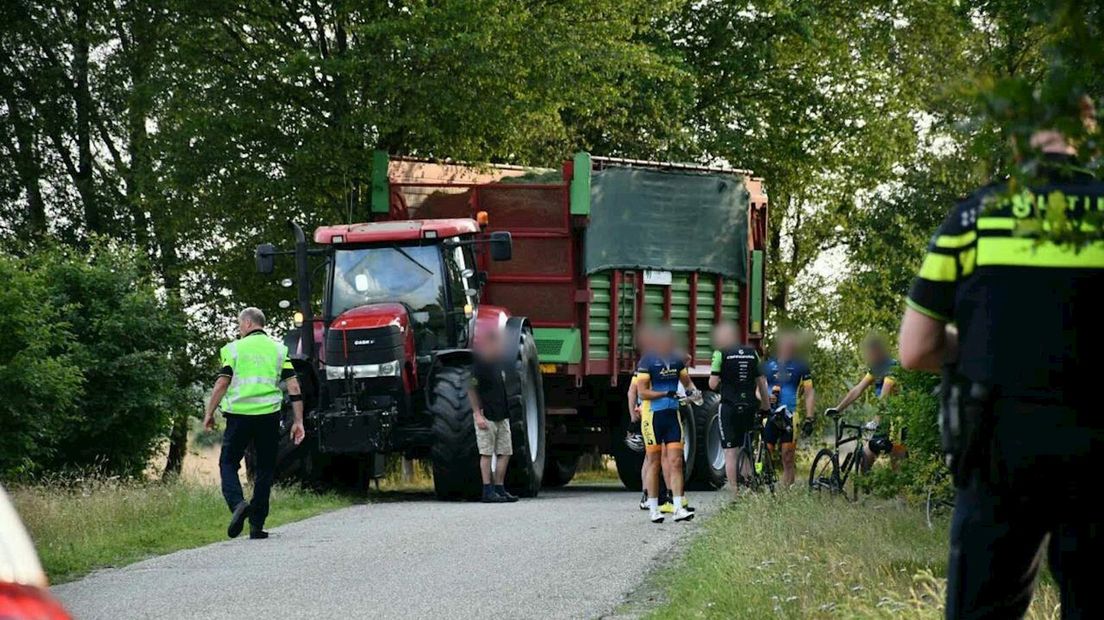 Traumaheli opgeroepen voor ongeval met wielrenner in Hoge Hexel